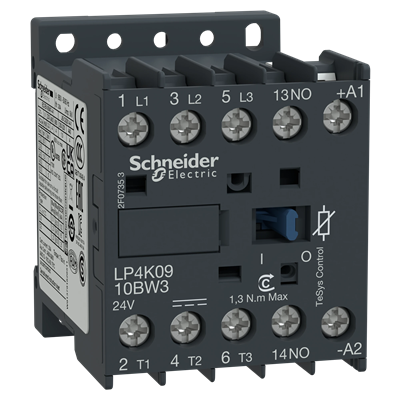 AC3-9A contactor, 24V DC