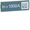 ACB HW+ Wtyczka znamionowa wyłącznika 1000A