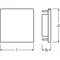 Accesorios para perfiles LS AY-PW03/EC