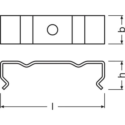 Accessoires pour profils LS AY-PW02/MB