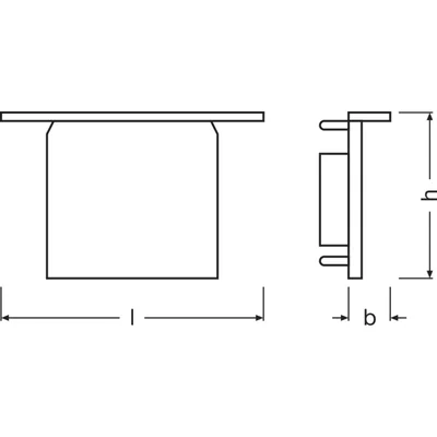 Accessories for LS AY-PW02/EC profiles