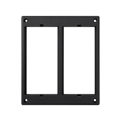 Accessory frame SIMON 500 2×S500 gray graphite refill