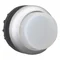 Accionamiento por botón iluminado, sin retorno automático, blanco, M22-DRLH-W