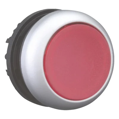 Accionamiento por botón iluminado, sin retorno automático, rojo, M22-DRL-R