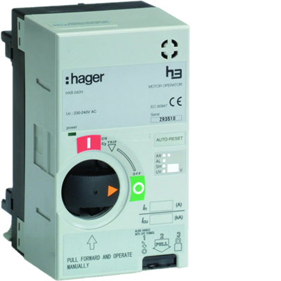 Accionamiento por motor x250 200-220VAC
