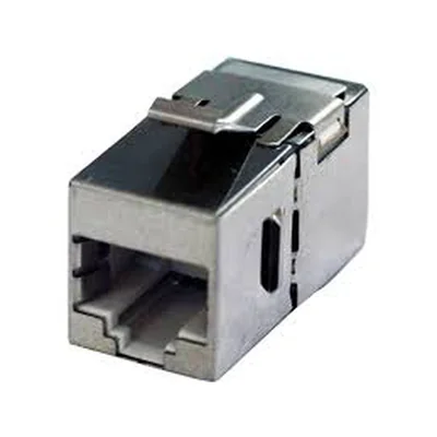 Accoppiatore con presa RJ45/presa schermata CAT6A.