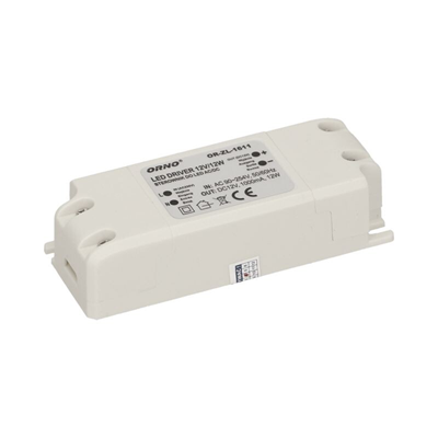 AC/DC LED zdroj, 12W, IP20