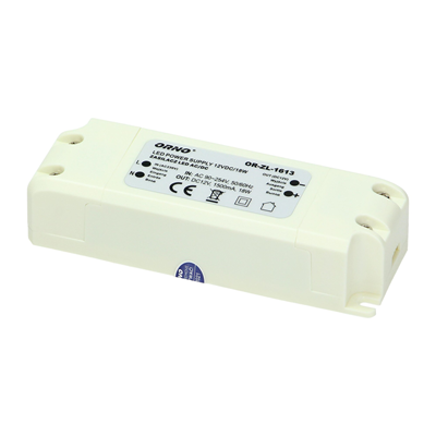 AC/DC LED zdroj, 18W, IP20