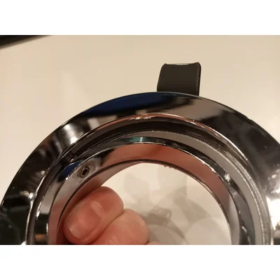 Acido Mobile Lampada da incasso a soffitto, cromo