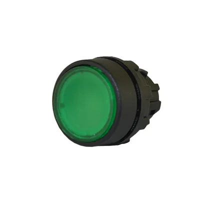 Actionneur à bouton-poussoir EMAS série CP, dissimulé, vert