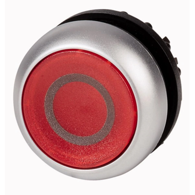 Actionneur à bouton-poussoir lumineux, rouge O, M22-DRL-R-X0