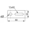 AD11E Mounting adapter sheet thickness - 5 mm