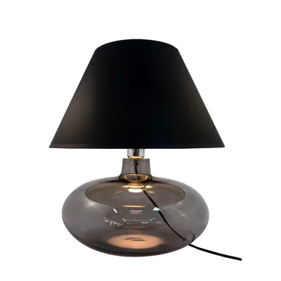 ADANA GRAFIT Lampa stołowa 44cm 60W E27 IP20 czarny