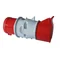 Adaptador de enchufe 32A/5st + toma de corriente 16A/5st