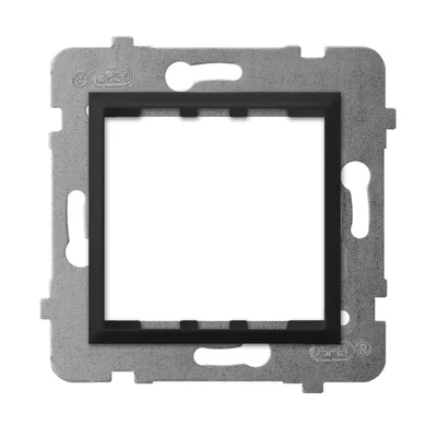 Adaptador empotrable OSPEL 45 para la serie Aria - negro mate