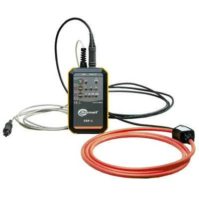 Adaptador ERP-1 para medir la resistencia de puesta a tierra de postes de energía con abrazaderas FSX-3