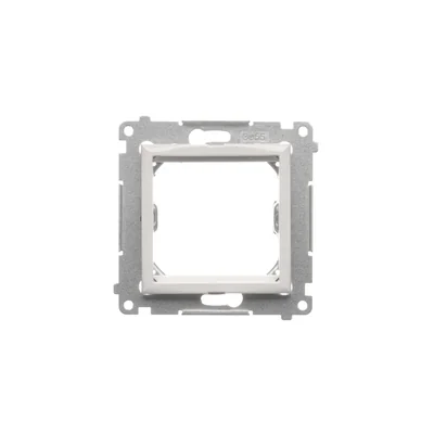 Adaptador para equipamiento estándar de 45x45 mm, blanco