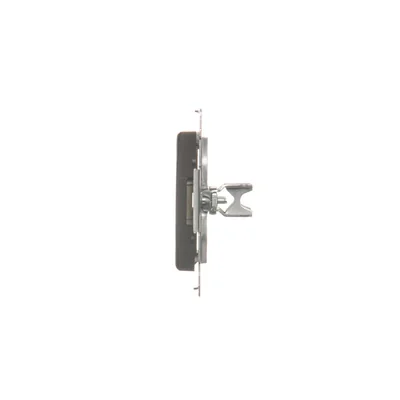 Adaptador Simon 54 WMDZ-74x3xx-046 para accesorios estándar de 45 × 45 mm; marrón mate *Para tomas de comunicación de datos Simon Connect