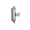 Adaptateur pour accessoires standard 45x45 mm inox (métallique)
