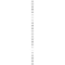 Adaptateur pour accessoires standard 45x45 mm inox (métallique)