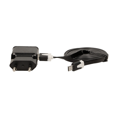 Adaptateur secteur avec prise Micro USB pour chargeur OR-AE-1367, DC5V, 2A noir