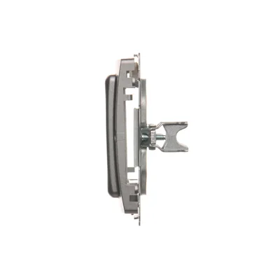 Адаптер для обладнання стандарту 45x45 мм inox (металік)