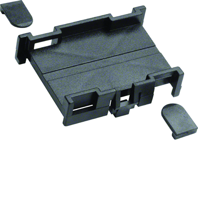 Adapter for mounting transformers on a DIN rail