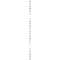 Adapter for standard accessories 45x45 mm inox (metallic)