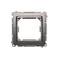 Adapter für Standardzubehör 45x45 mm Inox (Metallic)