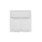 Adapter MMC 45x45 do modułów keystone 2xRJ45