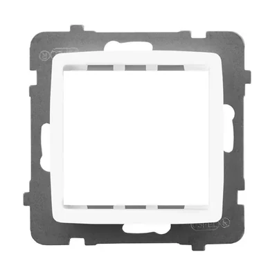 Adapter podtynkowy systemu OSPEL 45 do serii Karo - kolor biały