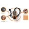 Adaptér pro testování nabíjecích stanic pro elektromobily EVSE-01