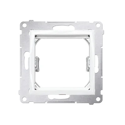 Adapter (przejściówka) na osprzęt standardu 45x45 mm, biały