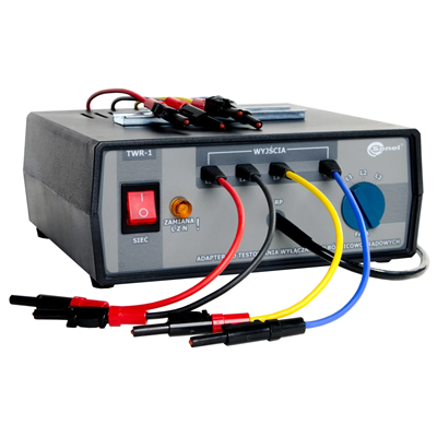 Adapter TWR-1 do testowania wyłączników RCD
