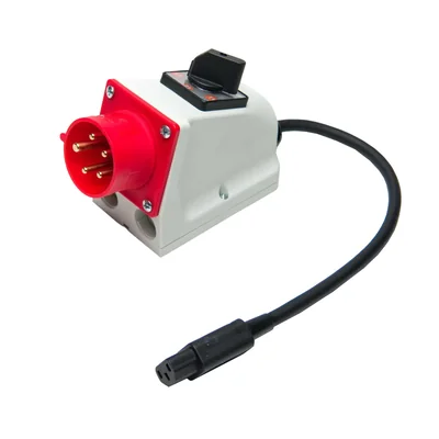 Adapter wtyk trójfazowy przełączany 16 A