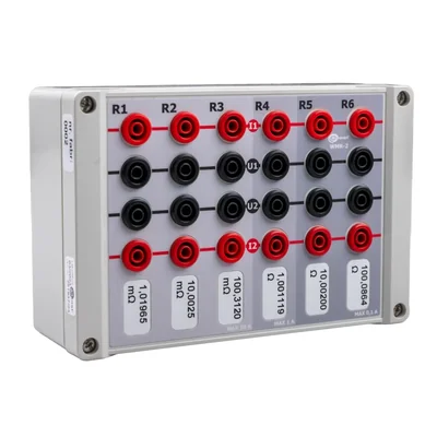 Adattatore per resistore standard WMR-2 da 100 Ohm e 10 A
