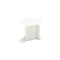 Adjustable internal angle CABLOMAX 170×55mm pure white