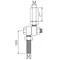 adjustment for lightning protection masts; M12 /OC/