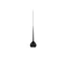 AGA 1 Lampa wisząca E14 IP20 czarna