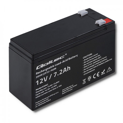 AGM-Batterie 12V 7,2Ah max. 108A