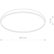AGNES ROUND LED ceiling lamp 32W