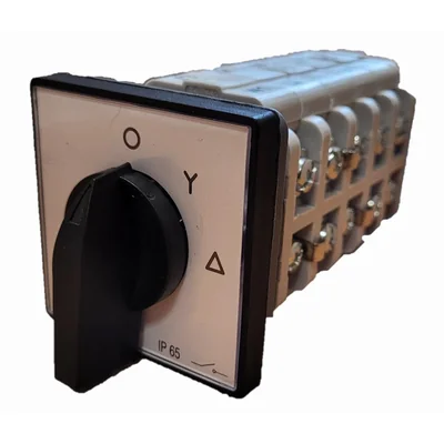 Aiguillage à came Arc 40-22/S Étoile-triangle 0-Y-Δ avec voie supplémentaire IP-65