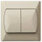 AKCENT Beige connecteur d'escalier double