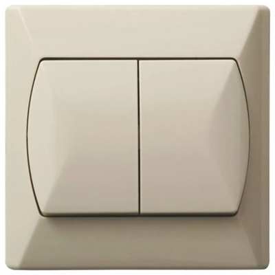 AKCENT Beige connecteur d'escalier double