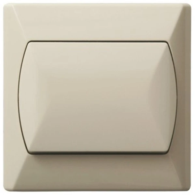 AKCENT Beige unipolar switch