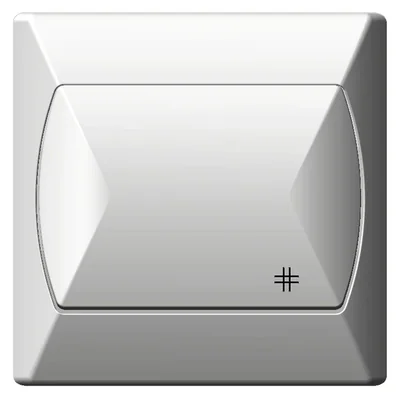 AKCENT Conector cruzado blanco