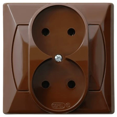 AKCENT Double brown nest