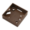 AKCENT Installation box for switches, brown