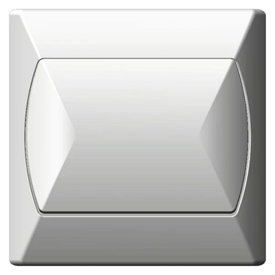 AKCENT Single-pole white switch