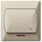 AKCENT Stair switch with beige backlight